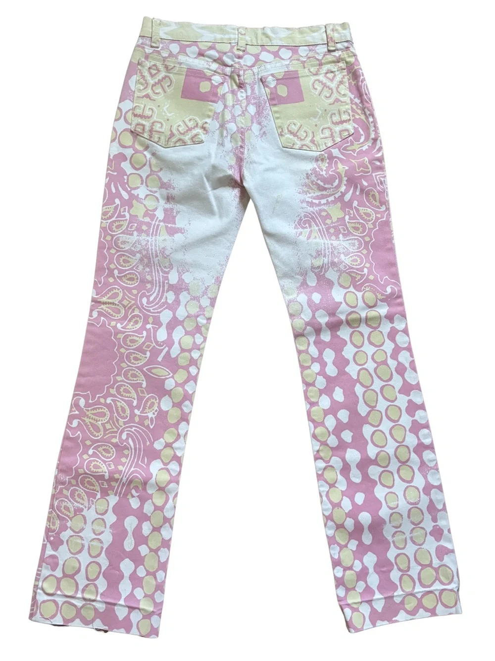SOLD Roberto Cavalli SS2002/2003 Paisley Print Jeans - Picture 3 of 6